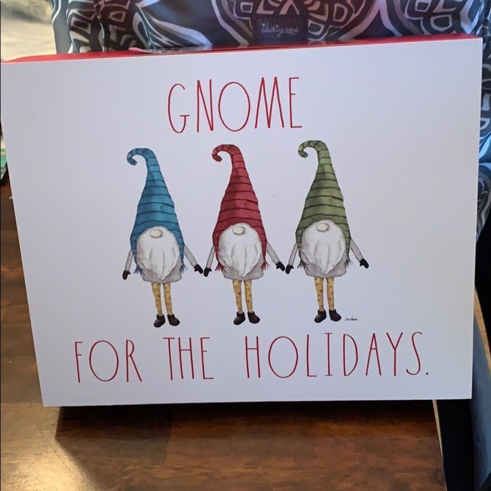 Rae Dunn Gnome for the holidays